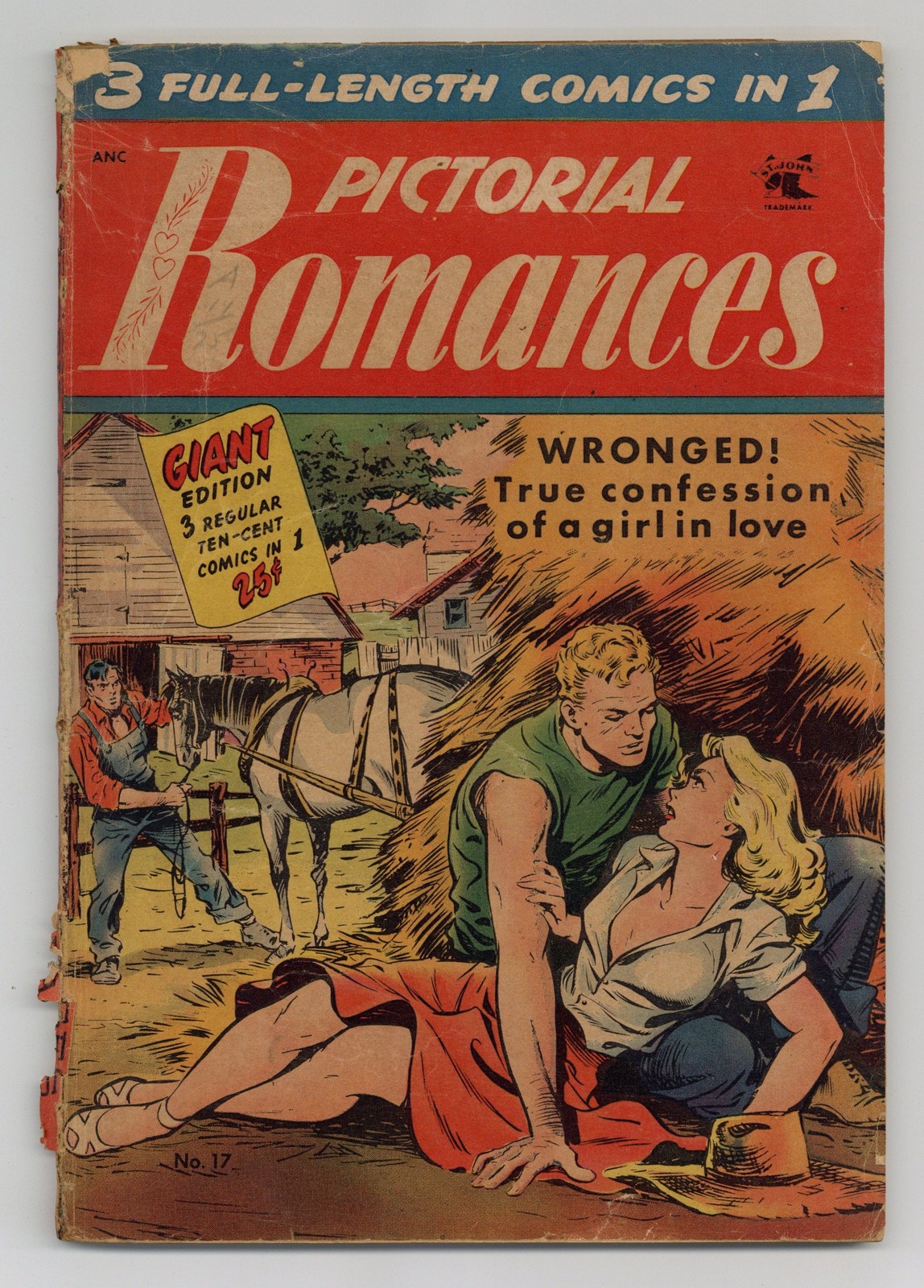 Pictorial Romances #17 FR/GD 1.5 1953