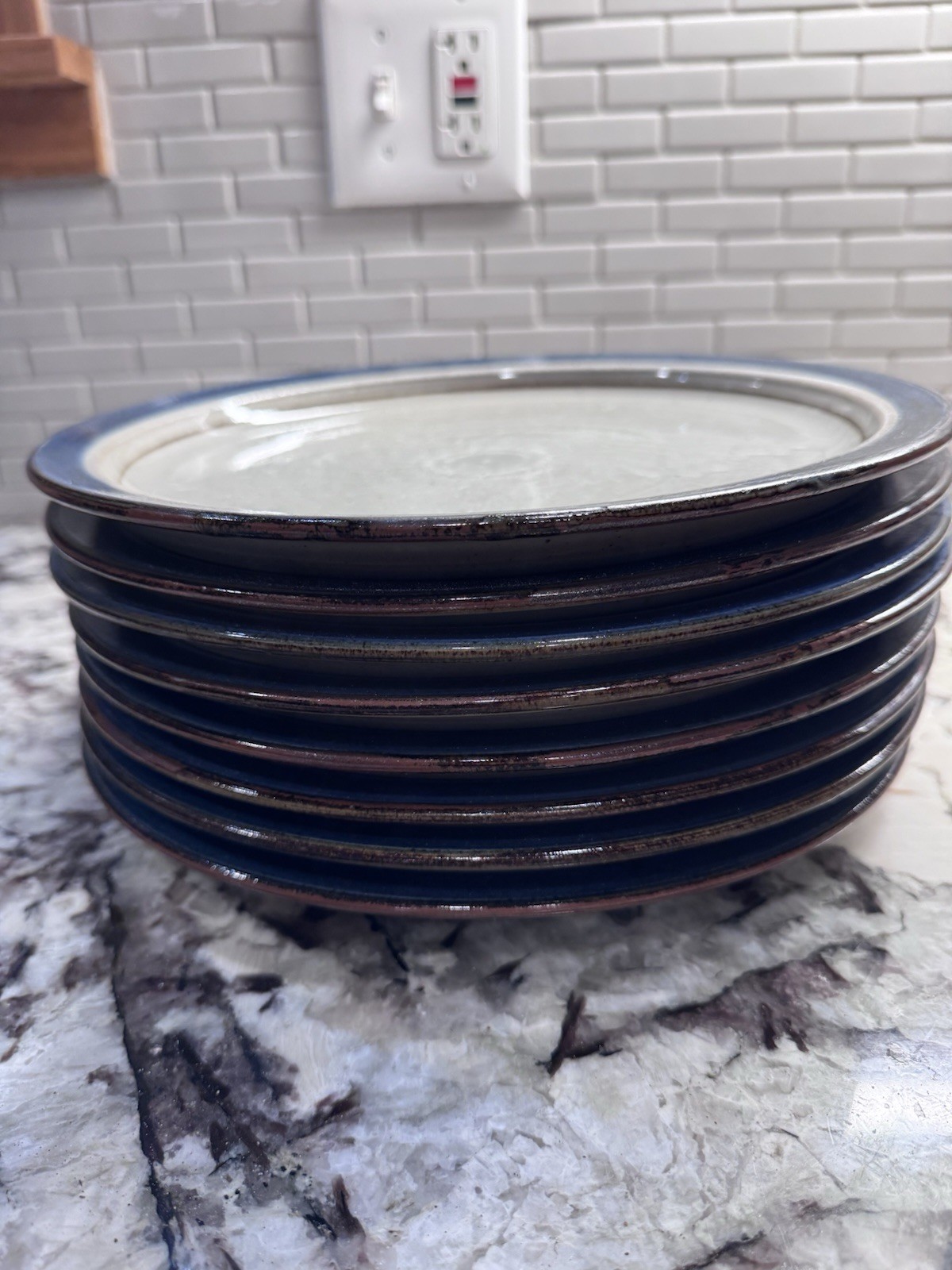 Rare Otagiri Mariner DINNER 10.5 Inch  plates (8 Available)