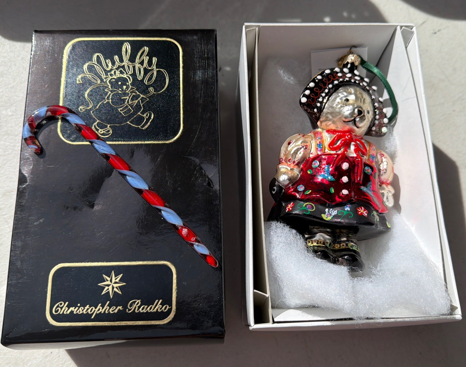 Christopher Radko Muffy Vanderbear Czarina Muffina 2000 - rare ornament