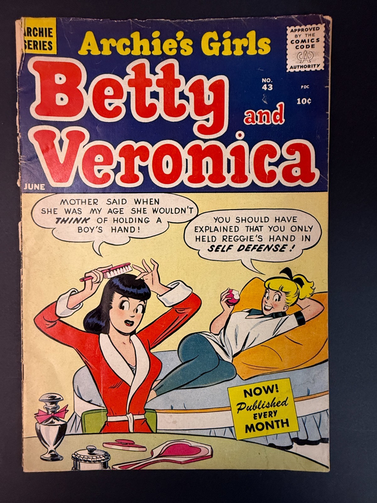 Archie\'s Girls Betty and Veronica #43 Archie Comics 1959 FR