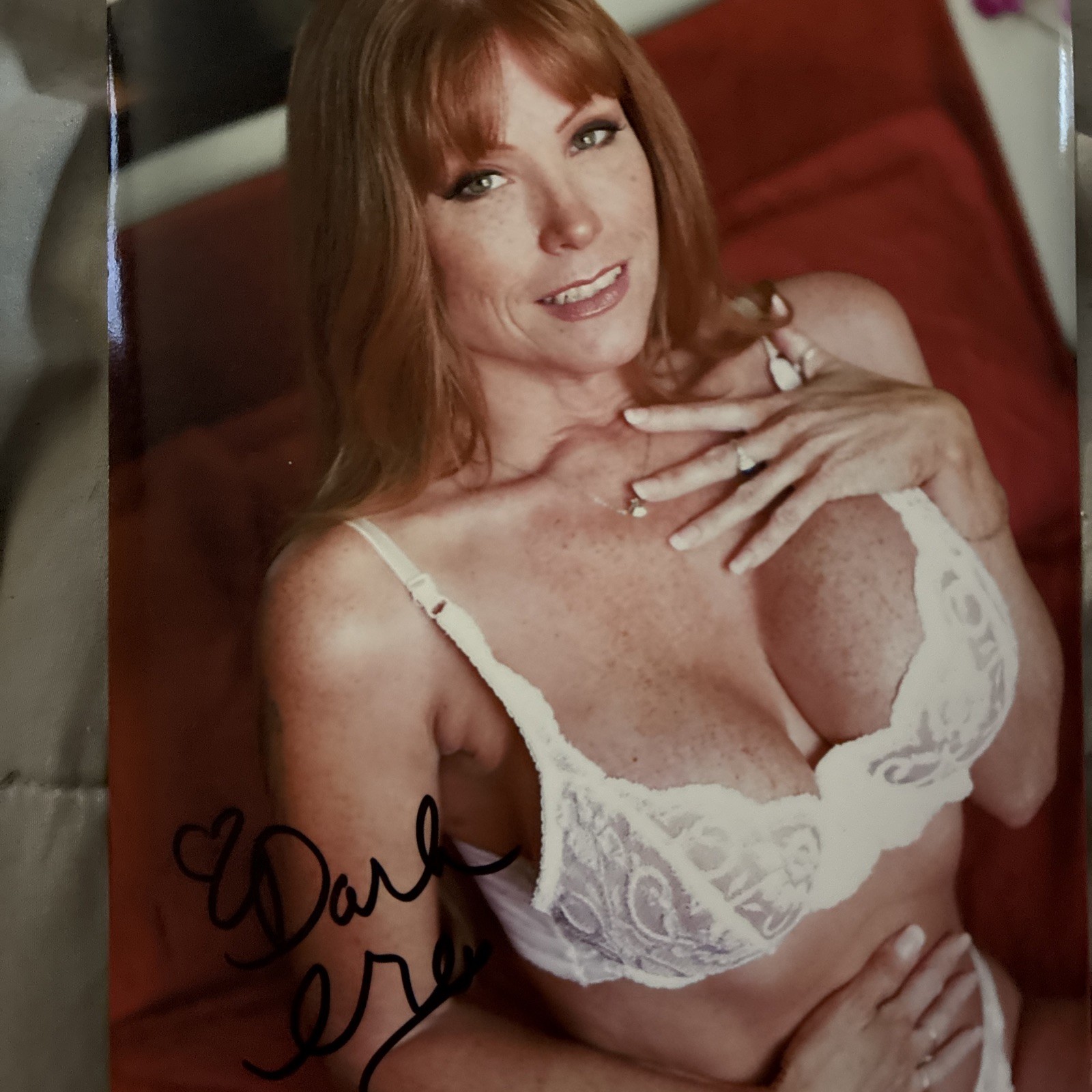 Signed Original Darla Crane Glamour Model Photo