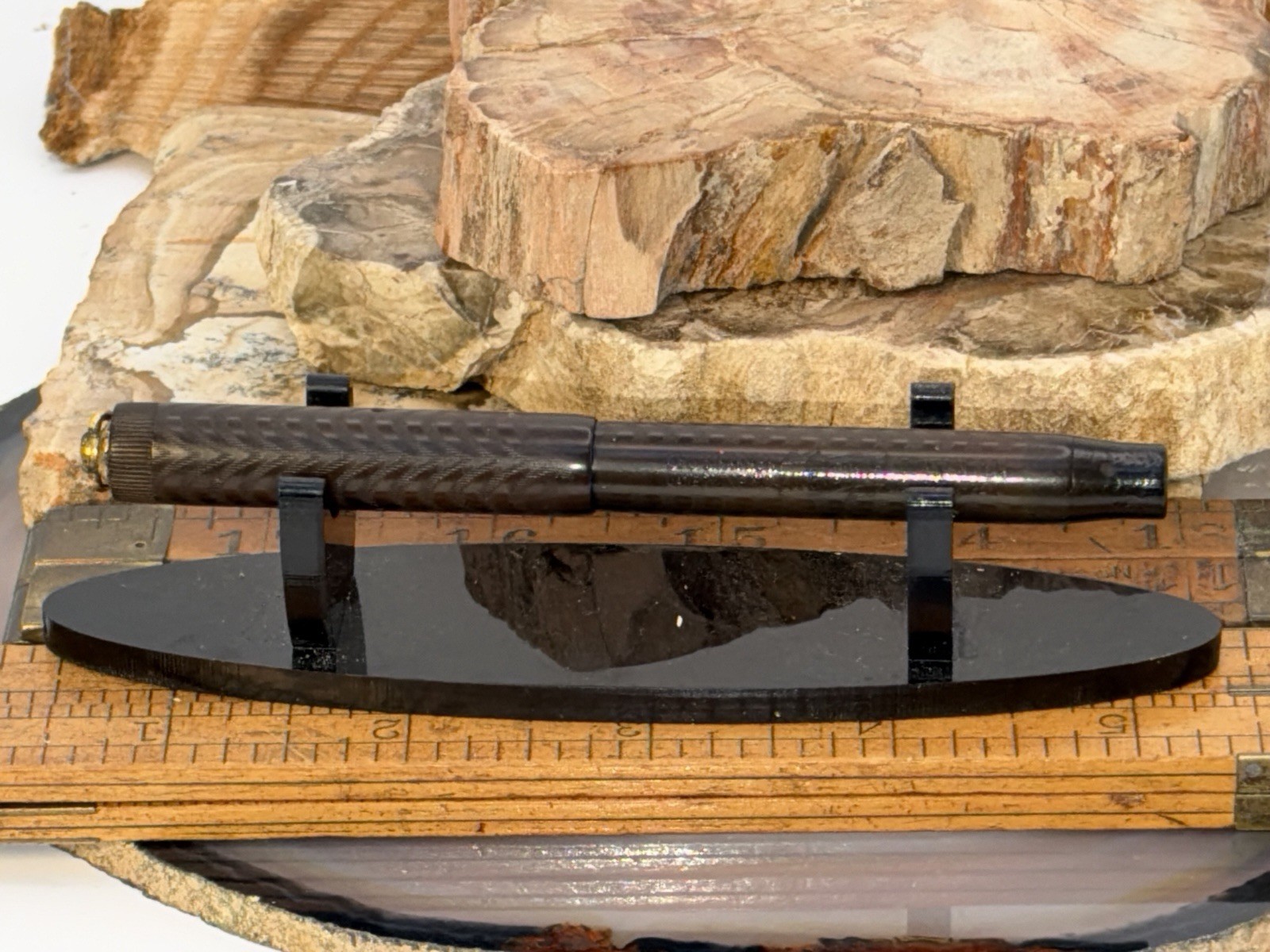 Vintage Parker Lucky Curve Jr. Ring top Black 14k Nib Fountain Pen--2443.26 Vintage Parker Lucky Curve Jr. Ring top Black 14k Nib Fountain Pen--2443.26