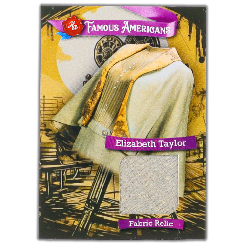 Elizabeth Taylor 2025 HA Famous Americans 2 Giant Film Jacket Relic /200 FA2F11