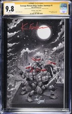 TMNT Journeys 1 CGC 9.8 Signature Series Kevin Eastman Josh Lyman Virgin Signed picture