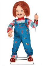 Fears Through the Years 3.5 ft. Animated Chucky Doll Animatronic Halloween HD picture