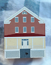 The Cat’s Meow Charles Carroll House Annapolis Maryland Wood Plaque Americana picture