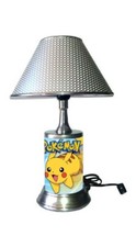 Pokemon Pikachu Lamp Table Lamp with Shade Desk Light Room Decor picture