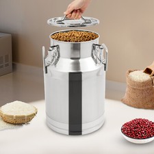 304 Stainless Steel Milk Can 28L 7.4Gal Milk Container Milk Bucket Good Sealing picture