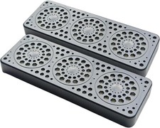 Cigar Humidifier,2-Pack Black Rectangle,Cigar Humidor Humidifiers, Triple Window picture