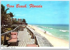 Vintage Vero Beach Florida Driftwood Inn Atlantic Ocean Postcard picture