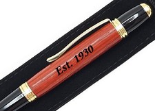 96th Birthday Gift For 96 Year Old Present Est. 1930 Engraved Pen picture