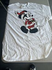 Vintage Walt Disney Prod MICKEY MOUSE character fashions ringer T-SHIRT M picture
