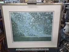 JOICHI HOSHI (JAPANESE, 1913-1979) THE SCORPION - THE MILKY WAY Woodcut picture