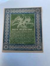 Label For Curtis's Black Ink Perfect Condition Vintage Paper Label picture