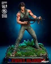 1:8 Rambo First Blood Fan Art UNPAINTED Resin Garage Kit picture