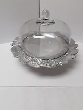 Old Country Reproductions Cake Plate with Glass Dome picture