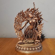 15CM Nepal Copper DAKINI Buddha Statue Buddhism Tantric Decoration picture