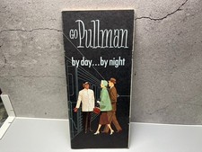 1956 Pullman Brochure Train Go Pullman Illustrated Accommodations Color Advert picture