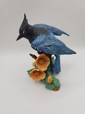 Lenox Steller's Jay Garden Bird Collection - Porcelain Bird Figurine 1996 In Box picture