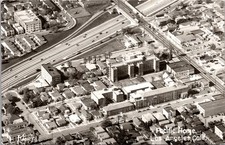 Pacific Home Los Angeles Aerial View Kodak RPPC Postcard picture