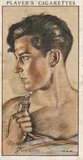TOBACCO CARD - FILM MOVIE STARS - RAMON NOVARRO - PLAYER CIGARETTES picture