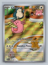 2024 Pokémon Twilight Masquerade Chansey #187/167 Illustration Rare picture