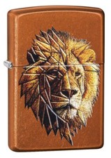 Zippo Polygonal Lion Toffee 29865 picture