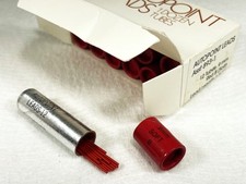 Vintage nos AUTOPOINT Mech Pencil Leads ~ RED ~ SOFT - THIN ~ 12ea - .036 / .9mm picture