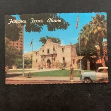 Vintage Postcard Famous Texas Alamo San Antonio Texas Collectible Souvenir picture