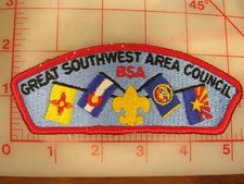 Great Southwest Area Council CSP collectible pb patch (o16) picture