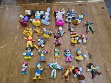 HUGE 29pc Disney Mixed Modern & Vintage Plastic Figure Figurine Vehicle Toy LOT picture