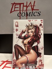 Artist Alley Harley Quinn Queen of Diamonds Nice Virgin Variant NM+ picture