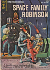 SPACE FAMILY ROBINSON #3 GOLD KEY  SILVER-AGE  1963 picture