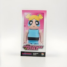 MEDICOM BE@RBRICK Powerpuff Girls 400% Bubbles - NEW in SEALED BOX picture