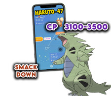 Pokemon Tyranitar 35 3100+ High CP Trade Fast Trade *Smack Down buy 3 get 1 Free picture