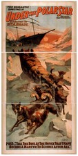 Under the Polar Star 1896 sled dogs Arctic spectacle poster Clay M Greene picture