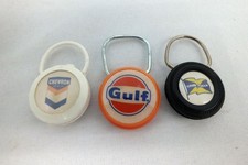 Vtg Chevron Gulf Goodyear Tire White Orange Black Plastic Hot Rod Custom Car picture