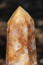 Very Large Authentic Golden Healer Tower, Quartz Hematoid Crystal, Brazil 856 gr picture