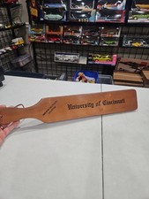 University of Cincinnati Fraternity Paddle Wooden Greek Letter Decor picture