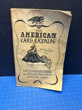 1953 Edition of The American Card Catalog - Jefferson Burdick Standard Guide picture