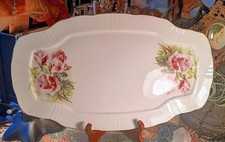 Vintage Royal Albert American Beauty Betty Platner Pink Rose Serving Platter picture