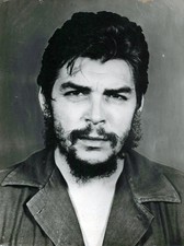 RARE CUBA CUBAN REVOLUTION ERNESTO CHE GUEVARA PORTRAIT 1960s KORDA PHOTO MA40 picture