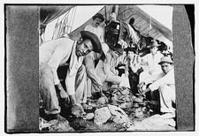 Photo:Panama Bay Panama 1883 Pearl Fishers Sailboat Crew picture