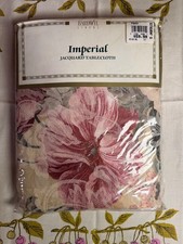 Vintage Bardwil Imperial Jacquard Tablecloth 60x102 Floral NOS Sealed grannycore picture