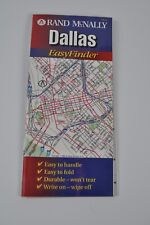 Rand McNally 1994 Dallas Texas Map Easy Finder Laminated picture