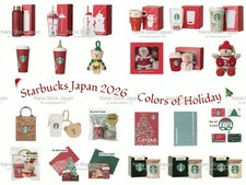 PRE Starbucks Japan Christmas 2026 Colors of Holiday Tumbler Glass Bearista Mug  picture
