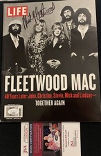 Mick Fleetwood SIGNED Life MAGAZINE JSA COA Fleetwood Mac AUTOGRAPH STEVIE NICKS picture