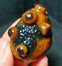 Rare 50.8G Natural Beautiful Gobi Agate Eye Agate Crystal Healing A234 picture