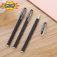 0.5 Black Gel Pen Full Matte Water Pens Writing Stationery Supply Office--- picture