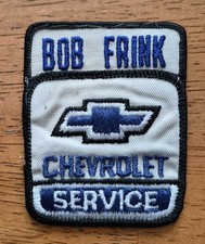 Vintage Bob Frink Chevrolet Sacramento California Dealership Service Patch picture
